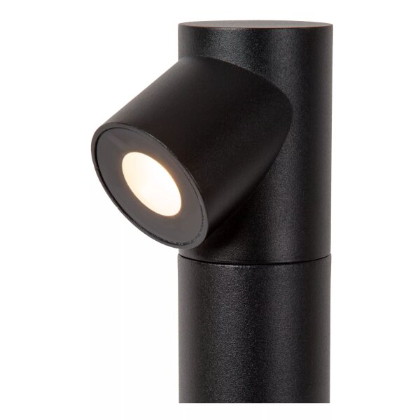 LED Stehleuchte Aluminium Schwarz 60 cm IP65 3000 K