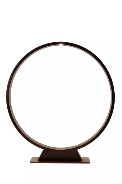 LED Dekoleuchte Aluminium Schwarz IP54 43,5 cm 3000 K