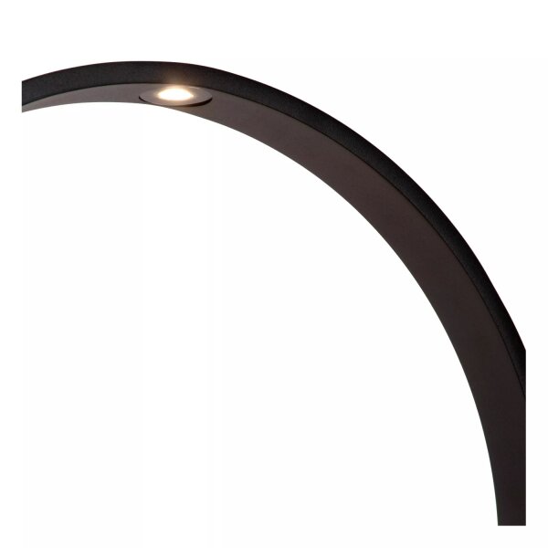 LED Dekoleuchte Aluminium Schwarz IP54 43,5 cm 3000 K