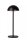 LED Akku Tischlampe Schwarz 32 cm 3000 K IP54 dimmbar