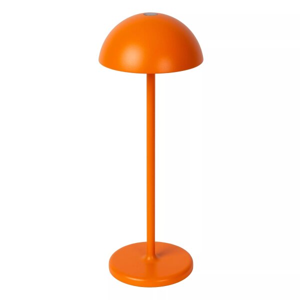 LED Akku Tischlampe Orange 32 cm 3000 K IP54 7h dimmbar