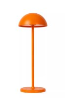 LED Akku Tischlampe Orange 32 cm 3000 K IP54 7h dimmbar