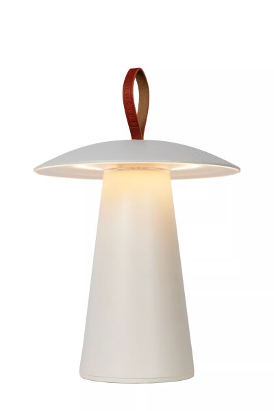 LED Akku Tischlampe dimmbar Aluminium 2700 K 29 cm IP54