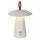 LED Akku Tischlampe dimmbar Aluminium 2700 K 29 cm IP54