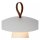LED Akku Tischlampe dimmbar Aluminium 2700 K 29 cm IP54