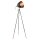 Lampe sur pied tripode Chester cuivre