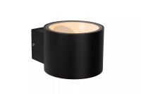 Wandleuchte Up Down Aluminium Schwarz IP54 G9 Balkon