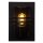 Wandlampe außen Schwarz IP44 E27 H:33 cm Haustür Garten