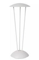 LED Akku Tischlampe Weiß Ladestation IP54 2 W dimmbar