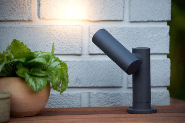 LED Wegeleuchte verstellbar Anthrazit IP65 13 cm 3000 K