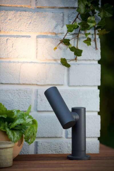 LED Wegeleuchte verstellbar Anthrazit IP65 13 cm 3000 K
