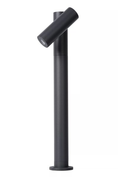 LED Stehlampe verstellbar Anthrazit IP65 43 cm 3000 K