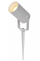 Erdspießstrahler Aluminium Weiß IP65 GU10...