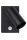 Wandspot Bewegungsmelder flexibel Schwarz GU10 H:15 cm