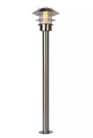 Stehleuchte Outdoor Glas Aluminium IP44 E27 100 cm