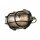 Wandlampe außen Messing massiv Glas 21 cm breit IP64