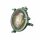 Außenwandleuchte Glas Messing G9 IP44 Ø 14 cm rund