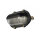 Wandlampe außen Messing Glas B: 21 cm IP64 Schwarz E27