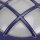 Kellerleuchte Echt-Messing Glas G9 IP64 D: 14 cm rund