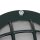 Kellerlampe Messing massiv Glas D: 14 cm IP64 Grün G9