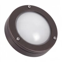 Wandlampe außen Maritim Messing G9 Ø 14 cm...