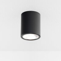 Runde Deckenleuchte DOWNLIGHT ROUND in Schwarz