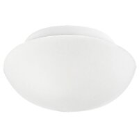 Plafonnier rond Ella blanc Ø20cm