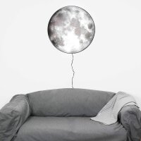 LED Wandleuchte Mond 3D 70cm
