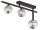 Deckenlampe Schwarz Graphit f&uuml;r G9 dekorativ