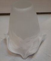 Lampenschirm Glas Weiß Alabaster Ø15cm...