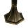 Außenstehlampe in edlem antik-gold