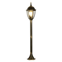 Außenstehlampe in edlem antik-gold