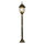 Außenstehlampe in edlem antik-gold