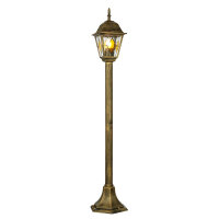 Antik-goldene Außenlampe im Tiffany-Stil