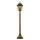 Antik-goldene Außenlampe im Tiffany-Stil