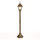 Außenlampe in Antik-Gold
