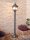 Außenlampe in Antik-Silber