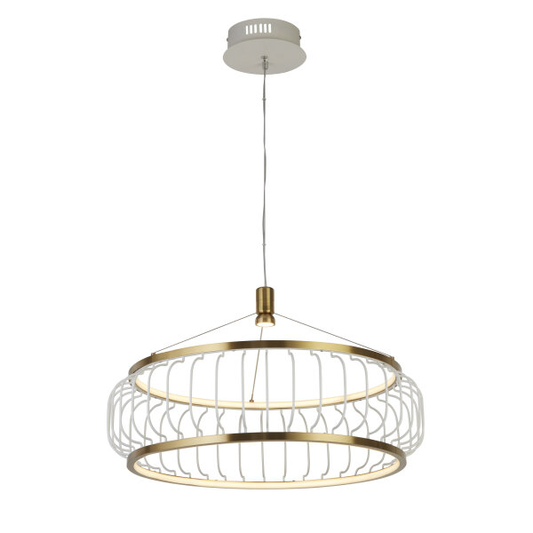 Hängeleuchte LED Metall D: 57,5 cm rund H: max. 120 cm