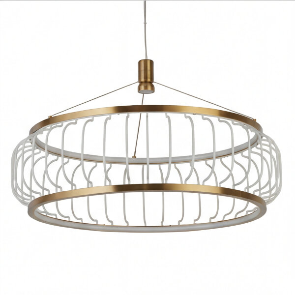 Hängeleuchte LED Metall D: 57,5 cm rund H: max. 120 cm