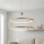 Hängeleuchte LED Metall D: 57,5 cm rund H: max. 120 cm