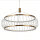 Hängeleuchte LED Metall D: 57,5 cm rund H: max. 120 cm