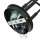 Deckenlampe Schwarz Weiß 6x E14 Modern Metall Glas