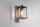 Outdoor Wandlampe Bewegungsmelder Metall Glas IP44 E27