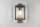 Outdoor Wandlampe Bewegungsmelder Metall Glas IP44 E27