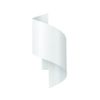 Stylische Wandleuchte Weiß Metall Design up down G9