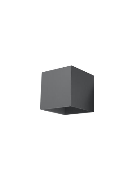 Up Down Wandlampe GEO Anthrazit B:10cm G9 Flur
