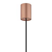 Hängelampe Kupfer matt G9 Ø 2,5 cm Metall...