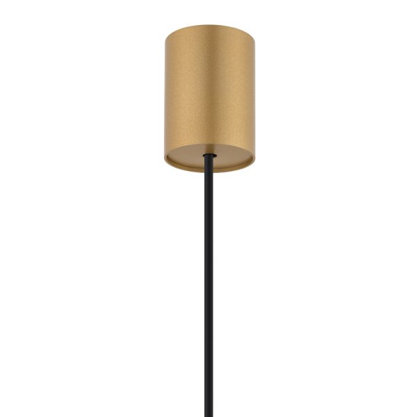 Pendelleuchte Gold matt G9 Ø 2,5 cm Metall Modern verstellbar