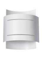 Wandleuchte Up Down Weiß 23 cm Metall Lichtmuster
