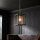Hängelampe Schwarz Gold B: 20 cm Vintage Design E27